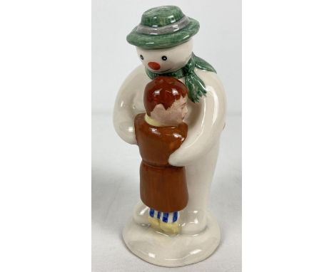 Thank You Snowman #DS4 - 1985 ceramic figurine by Royal Doulton. From The Snowman Gift Collection based on Raymond Briggs' po