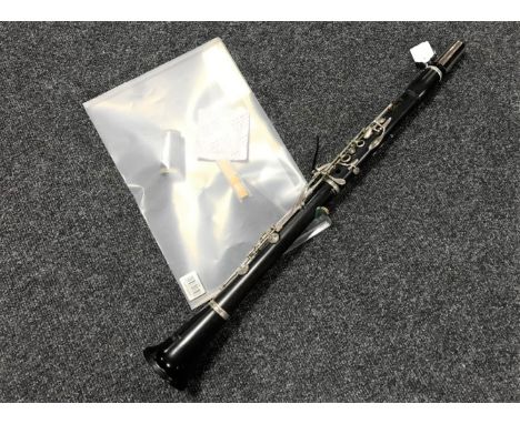 A Boosey and Hawkes (Edgeware) clarinet with spares
