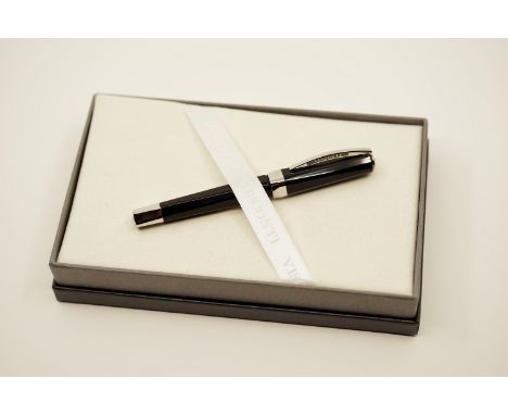 Visconti Opera Vertigo pen in black with box and outer box  Overall near mint condition, pen appears to be uninked with minor