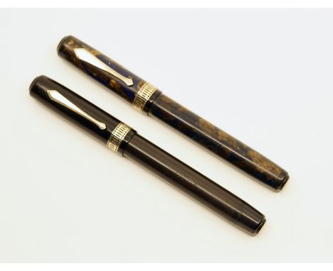 Waterman Patrician lot (2). The Patrician was Waterman's first foray into celluloid pens, the last of the "big four"(Waterman