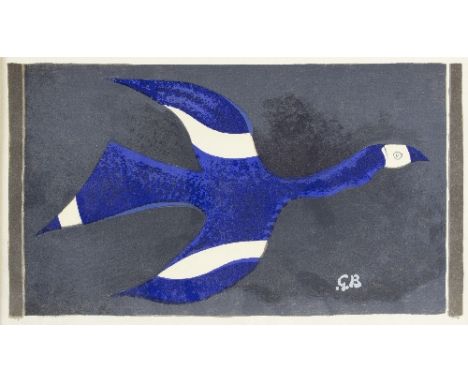 Georges Braques (French 1882-1963)/Oiseau des Forêts 1958/bookplate No.50 page no 95/96/initialled within plate/colour lithog