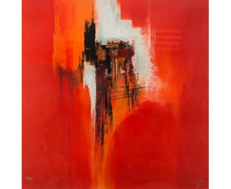 Tony Soulié (French, born 1955)/Abstract Composition/limited edition 100/295/lithograph, 47cm x 47cm Condition Report: ARR Ar