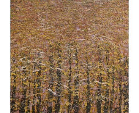 Ablade Glover (Ghanaian, born 1934)Forest signed 'Glo' (lower left)oil on canvas102 x 100cm (40 3/16 x 39 3/8in).This lot is 