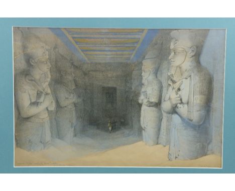 After David Roberts R.A. (1796-1864) A fine set of 20 Lithographs in colour depicting various Views in Egypt &amp; Nubia and 