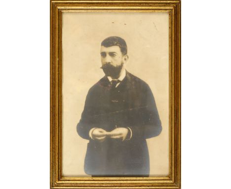 Photography of  António da Silva Porto  (1850-1893)Photography on paperWith inscription to the back "Lisbon on June 3, 1893 t