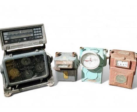 A vintage Parkinson Cowan gas measure, Decca Navigator Mk12 & 53 and other items Together with a John &amp; Joseph measure an
