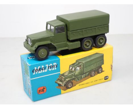 A boxed Corgi Toys No.1118 'International' 6x6 Army Truck 