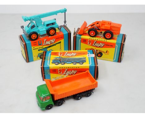 Three boxed Lone Star Impy Models including No.33 Mobile Crane, No.25 Tractor and No.24 Foden Open Truck 
