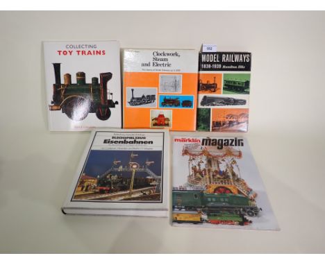 BAECKER and WAGNER, Eisenbahen, pub Munich 1982, REDER Gustav, Clockwork, Steam and Electric History Model Railways, Marklin 