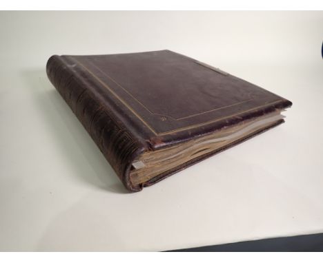 A Victorian Photograph Album with views of London Bridge, other London landmarks, York, Scarborough, Snowdon, Festiniog 1886,