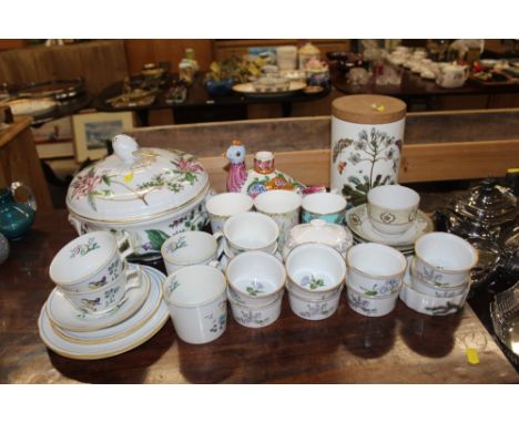 A quantity of Portmeirion and other china to include a Spode tureen