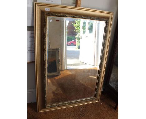 Large gilt framed mirror