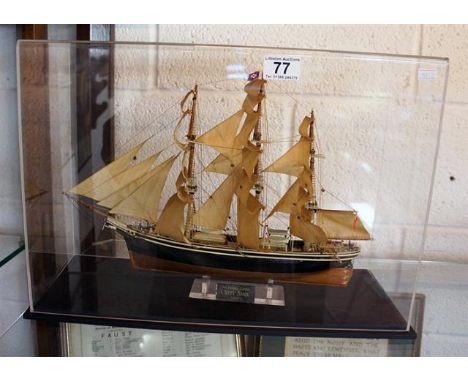 Model of Cutty Sark