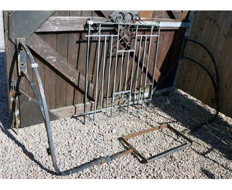 Large cast iron lamp holder