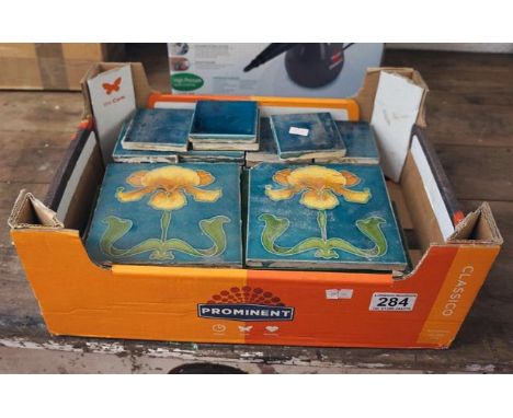 Collection of early ceramic tiles