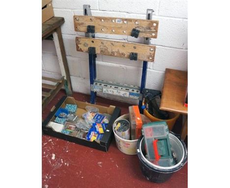Workbench and various tools etc