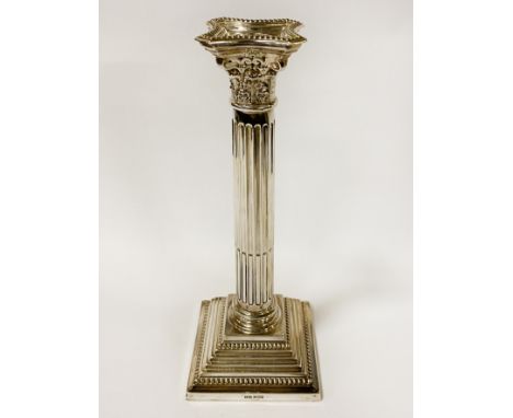 H/M SILVER CANDLESTICK - 26 CMS (H) APPROX