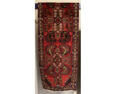 NORTHWEST PERSIAN MALAYER RUNNER 310CMS X 80CMS