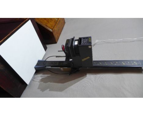 A vintage photographic enlarger, by Durst, H.115cm 