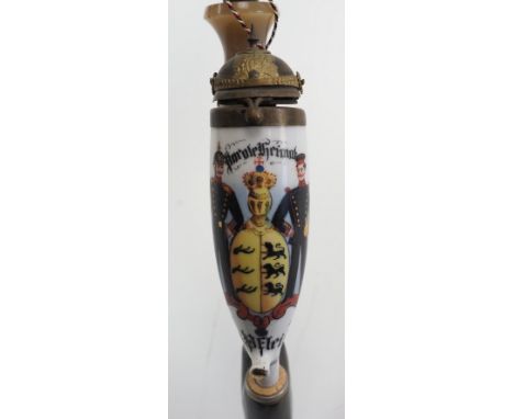 Württemberg: Reservistenpfeife eines Reservisten im 8. württembergischen Infanterie-Regiment Nr. 126, Großherzog Friedrich vo