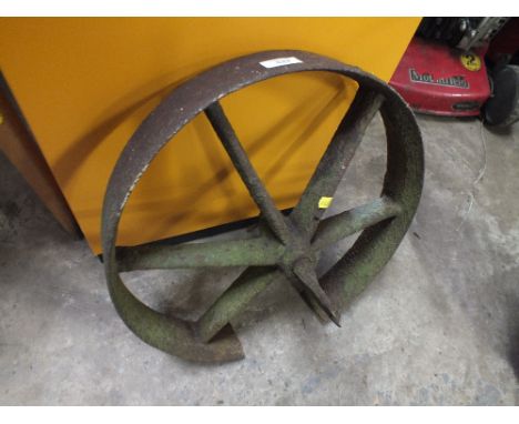A VINTAGE WHEEL