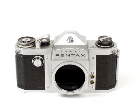 Rare Asahi Pentax K Body #164613. 2nd blind hesitant (common with this model) otherwise condition 5F.[S]