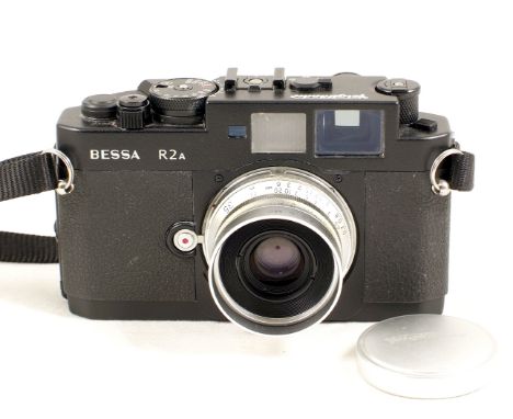 Voigtlander Bessa R2A Leica M Mount Rangefinder Camera. (slight wear to advance lever and rear, otherwise condition 5F) with 