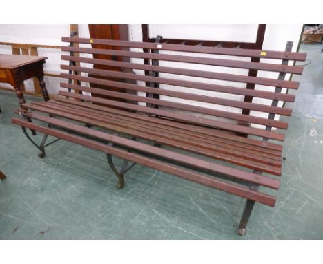 Vintage garden bench 