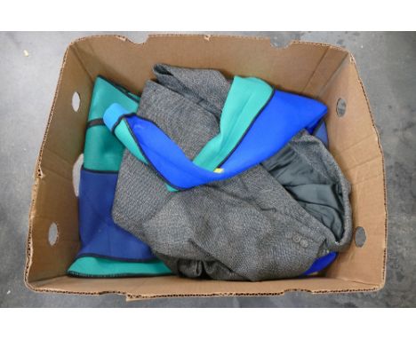 Wetsuit and vintage gents jacket 