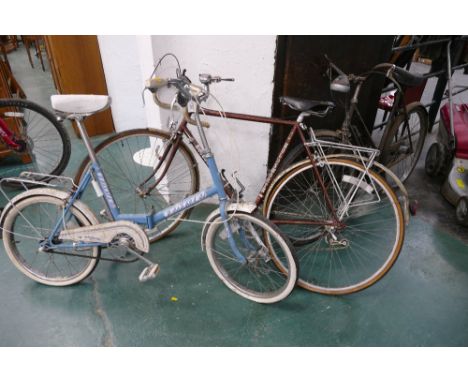 Three vintage bikes 