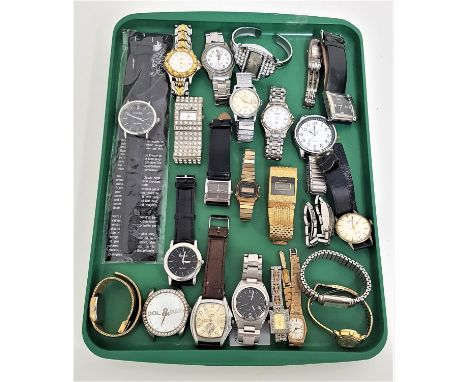SELECTION OF LADIES AND GENTLEMEN'S WRISTWATCHESincluding Rotary, Montine of Switzerland, Pulsar, Citron, Limit, Castell, Swi