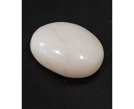 CERTIFIED LOOSE OPALthe oval cabochon opal weighing 8.09cts, with IDT certificate 