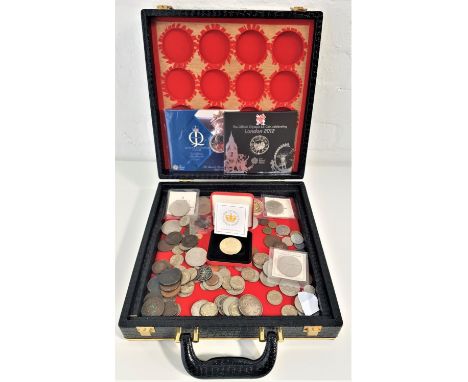 BRITISH AND WORLD SILVER AND OTHER COINSincluding George III 1 penny cartwheel, William IV 1 Penny, 1921 1 Morgan Dollar 26g,