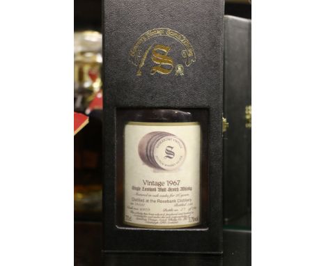ROSEBANK 1967 26 year old Lowland single malt Scotch Whisky distilled on 28th November 1967 and bottled March 1994 from cask 