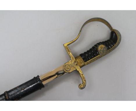 A World War II original German Army officer's sword