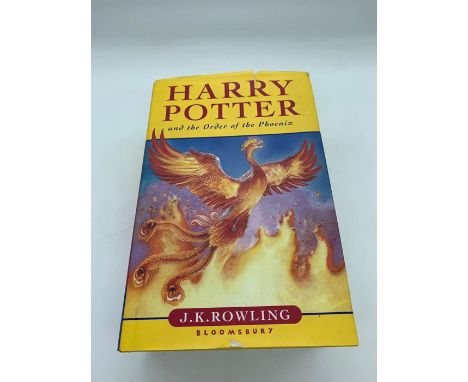 Harry Potter and the Order of the Phoenix, First Edition 