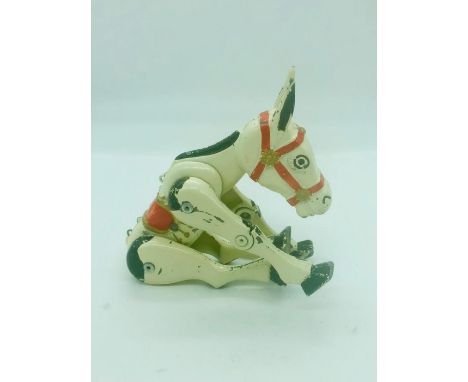Muffin the mule tinplate puppet by Lesney products made in England, 1951