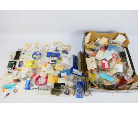 Peco - Model Scene - J. Perkins - Unsold Shop Stock - A quantity of model railway making items and accessories including abra