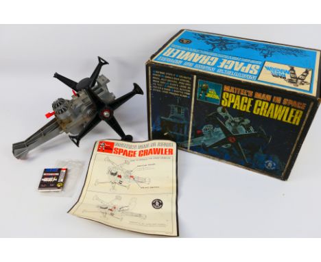 Rosebud - Mattel - Man In Space - A boxed 1966 dated Space Crawler from Mattel's Man In Space series # 6304. The Crawler has 