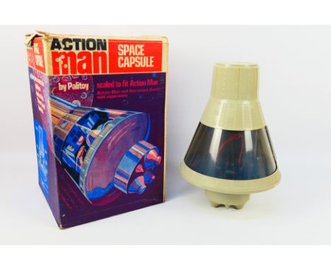 Palitoy - Action Man - A boxed Action Man Space Capsule # 34705. The model appears in Very Good condition with light signs of