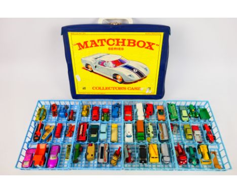  Matchbox, Corgi - A Matchbox Series #41 Collector's Case containing 47 x die-cast predominantly Matchbox vehicles - Vehicles