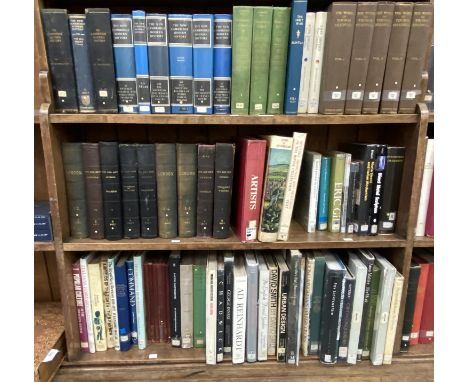 SIX SHELVES OF BOOKS, TO INCLUDE SETS SND PARTS SETS, T DE QUINCY - WORKS, NELSON DISPATCHES AND LETTERS, SWINBURNE - WORKS, 