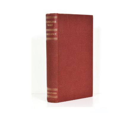 Joyce (James) Finnegans Wake, Faber and Faber, 1939, first English edition (trade), original cloth [Slocum &amp; Cahoon no. 4