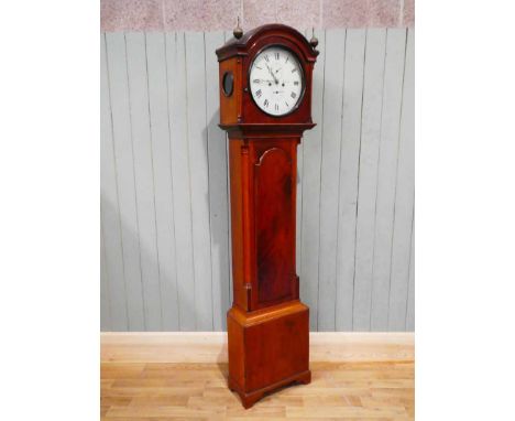 A George Angus longcase clock