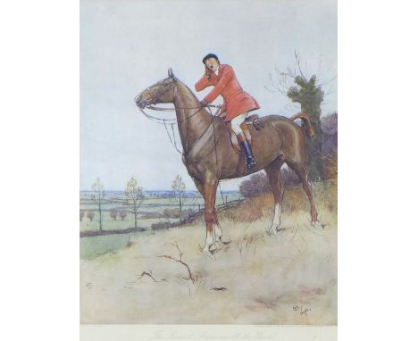CECIL ALDIN, THE SWEETEST MUSIC IN ALL THE LAND, coloured print, published by Wyman &amp; Co, framed under glass, 31 x 38cm 