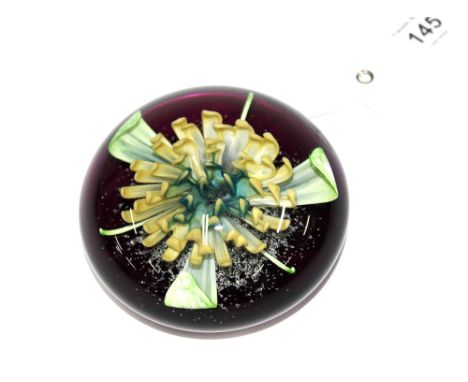 Caithness Glass 'Delilah' paperweight 