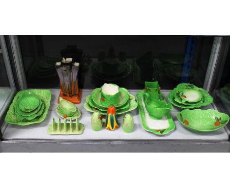 Collection of 1930s Carltonware and other Art Deco ceramics , (22) 