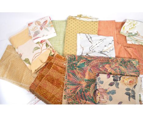A collection of vintage textile print fabrics from Liberty and William Morris style to include; Liberty Fabrics - Lady Kristi