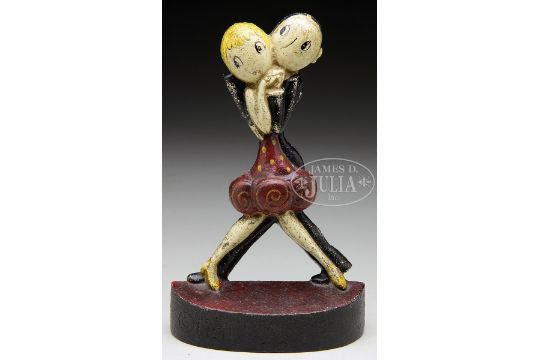 Doorstop Charleston Dancers Circa 1920 The Cast Iron Example By