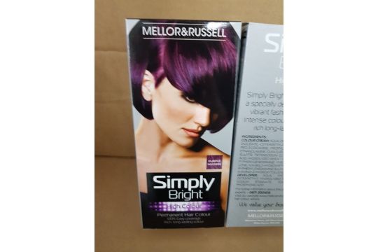 Wholesale Job Lot 240 X New Mellor Russell Simply Colour Hair